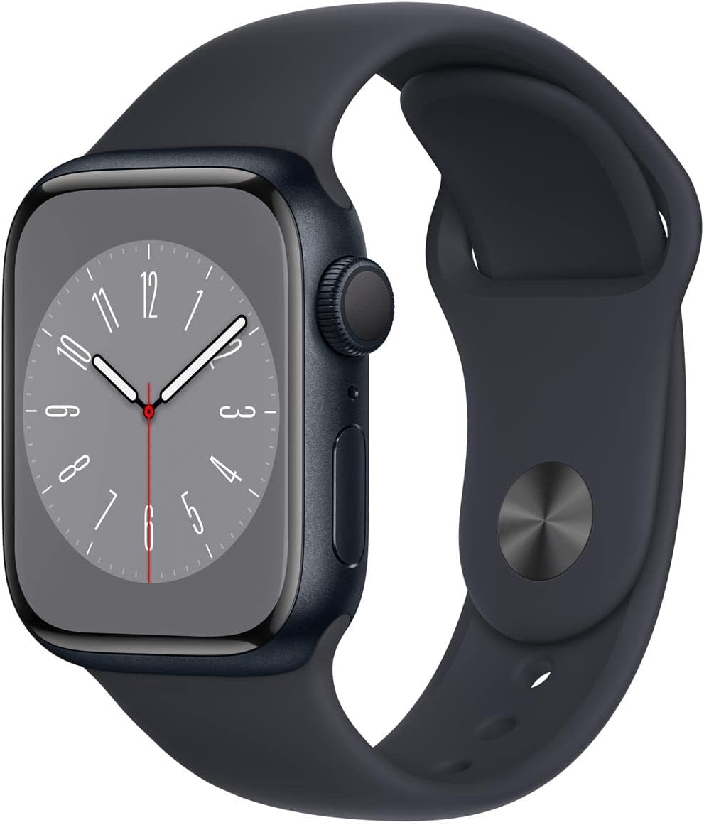 Pre-owned Apple Watch Series 8 GPS 41mm Midnight Aluminium Case